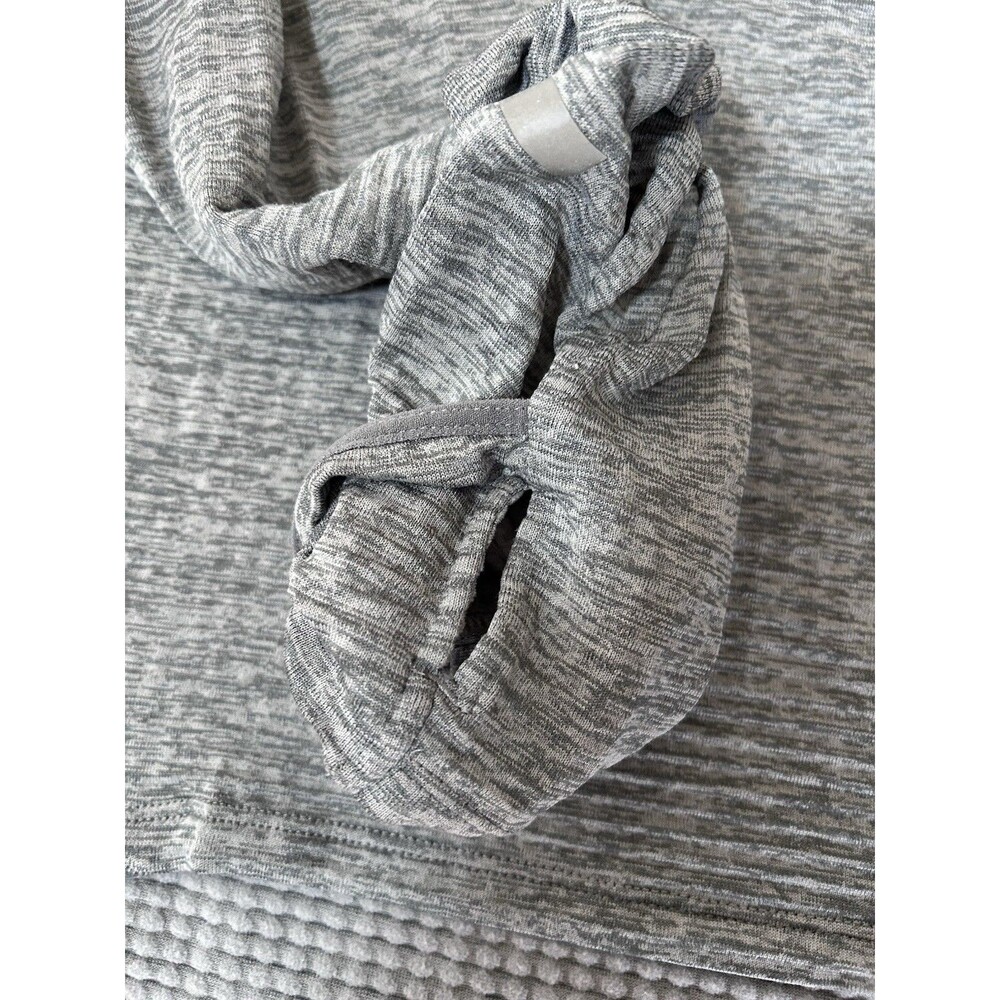 Nike Sphere Element 1/2 Zip Running Top XL Gray Heather Thumbholes 683906-066 - Picture 8 of 11